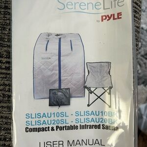 Serene Life Personal and Portable Sauna. New. Never used